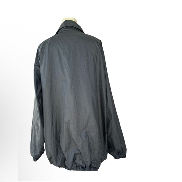 SOLO SEMORE Active Wear Vintage 90s Jacket Lined Nylon Snap Retro Bomber sz 2XL - Picture 2 of 7